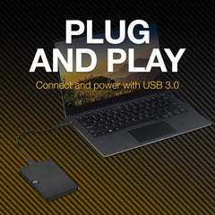 Disco Rígido Externo Portátil Seagate Expansion 1TB | Interface USB 3.0 de Alta Velocidade, Fator de Forma Compacto de 3" e Compatibilidade Ampla com Windows