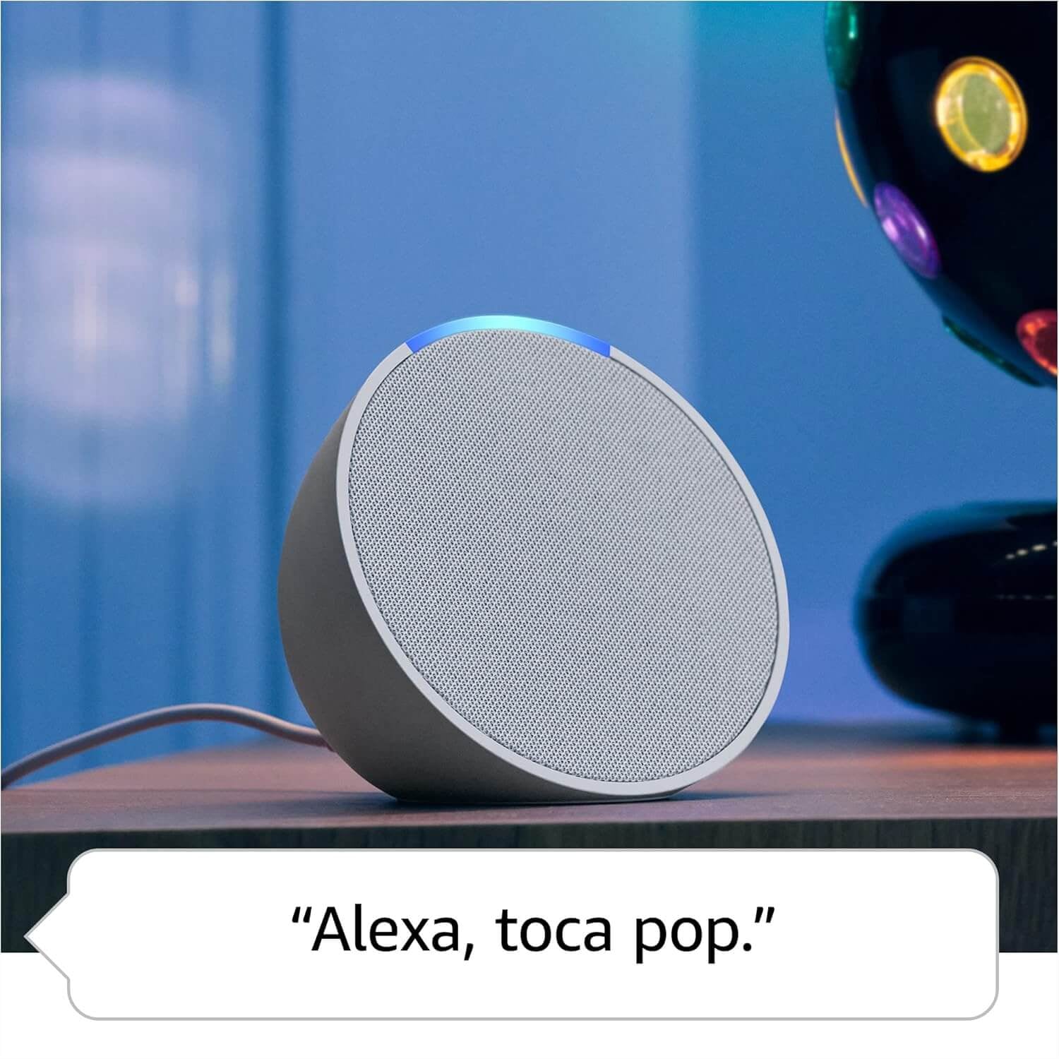 Caixa de som inteligente Amazon Echo Pop com Alexa