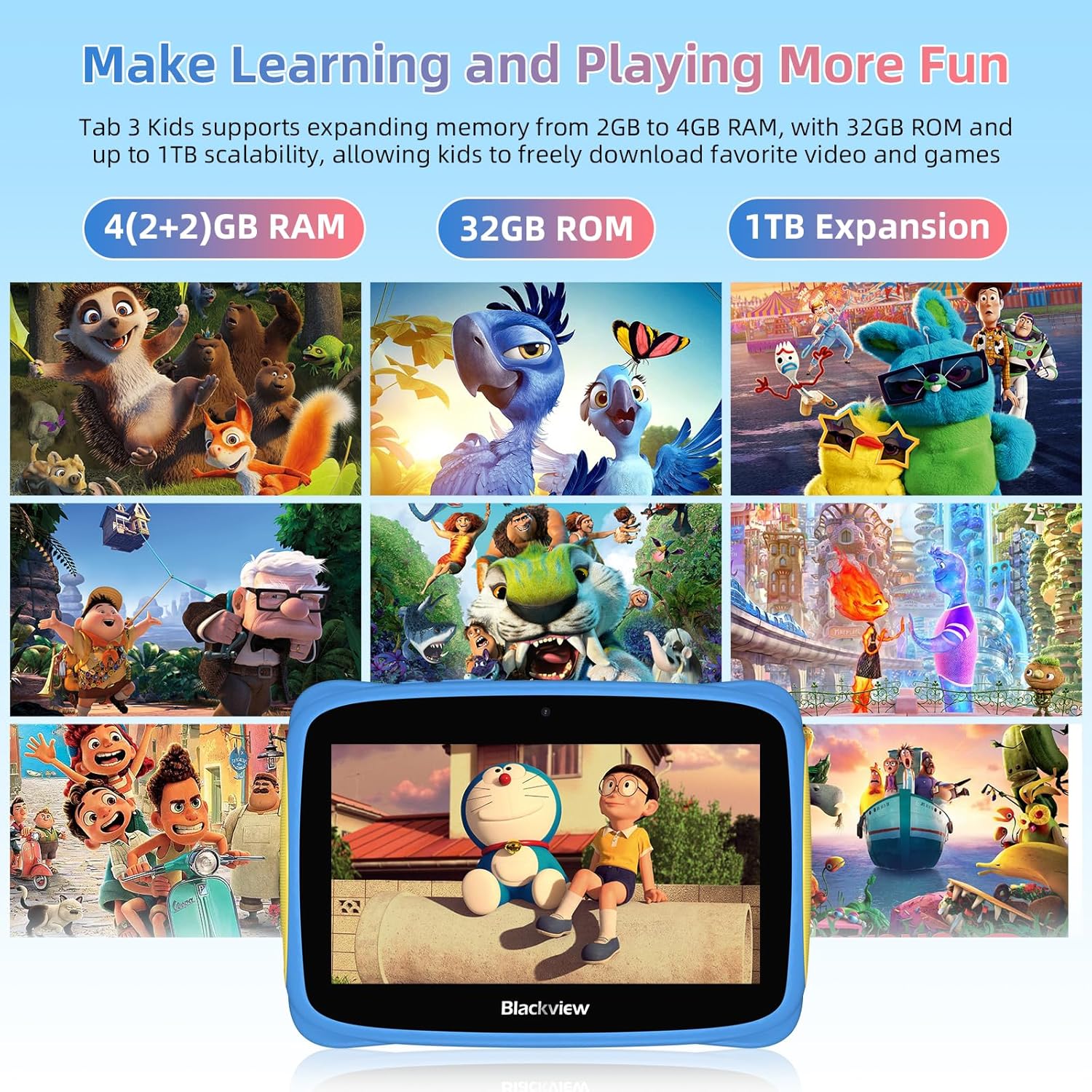 Blackview Tab 3 Kids – 2 GB RAM / 32 GB – Tablet Infantil 7″