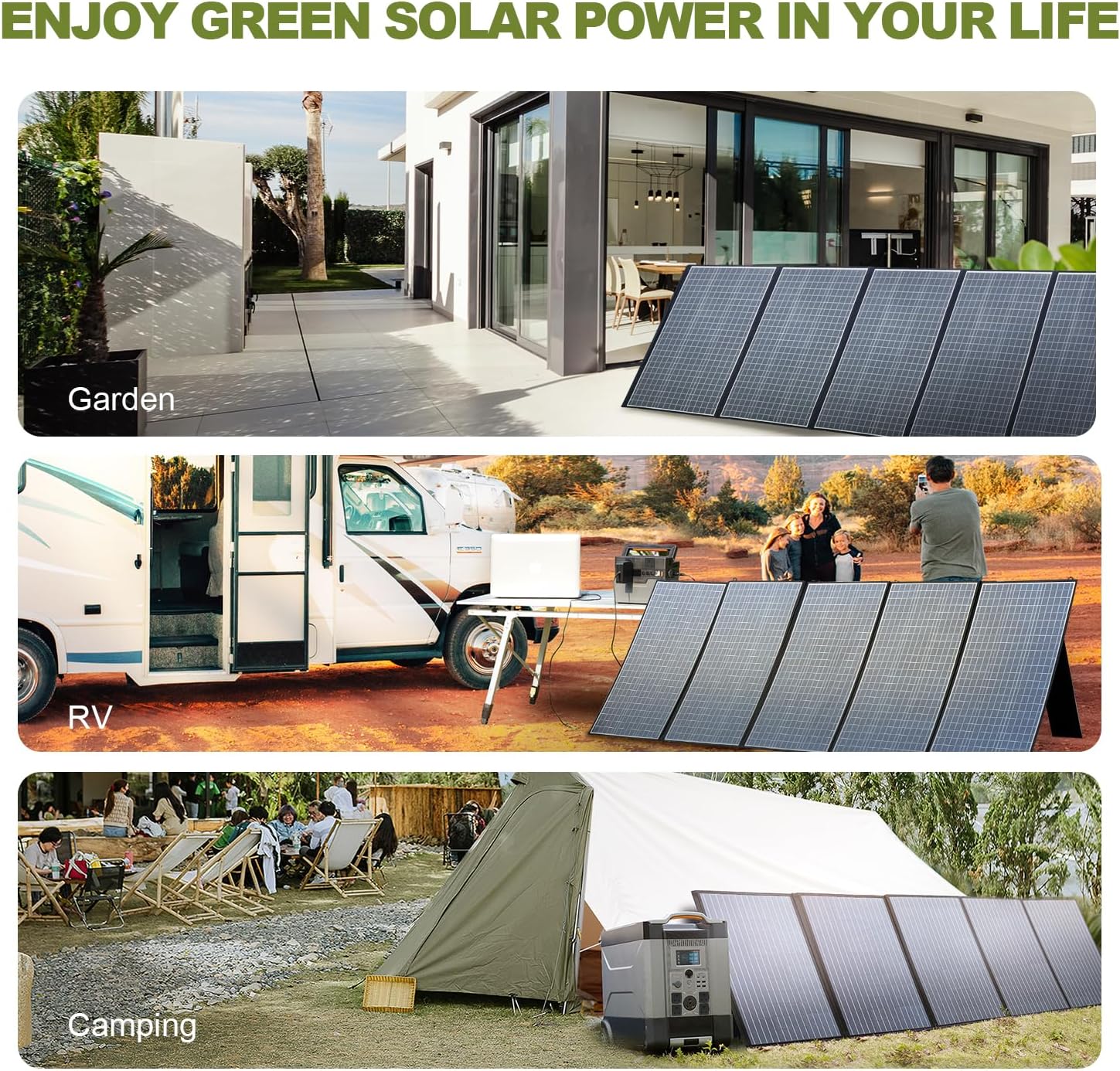 Painel Solar Portátil ALLPOWERS SP037 - 400W