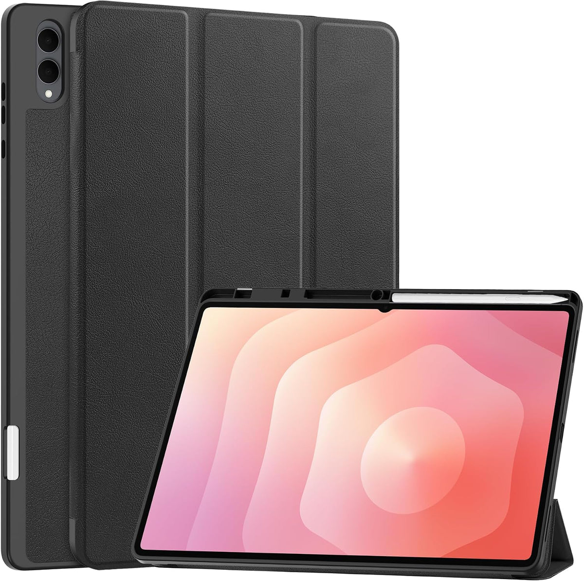 Capa de Proteção Livro Moobifi Business Series para Tablet Samsung Galaxy Tab S11 Ultra / S10 Ultra / S9 Ultra 14.6" com Suporte para S Pen - Preta