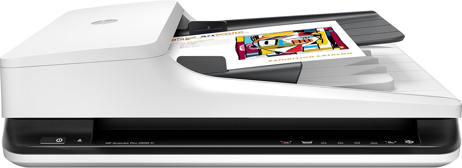 HP ScanJet Pro 2500 f1 – Scanner Profissional de Mesa com ADF (L2747A)