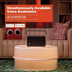 🔊 JBL Authentics 300 – Coluna Bluetooth Portátil com Design Retro e Som Premium