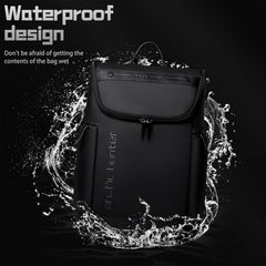 Mochila Arctic Hunter B00465 Anti-Roubo Impermeável – Preta