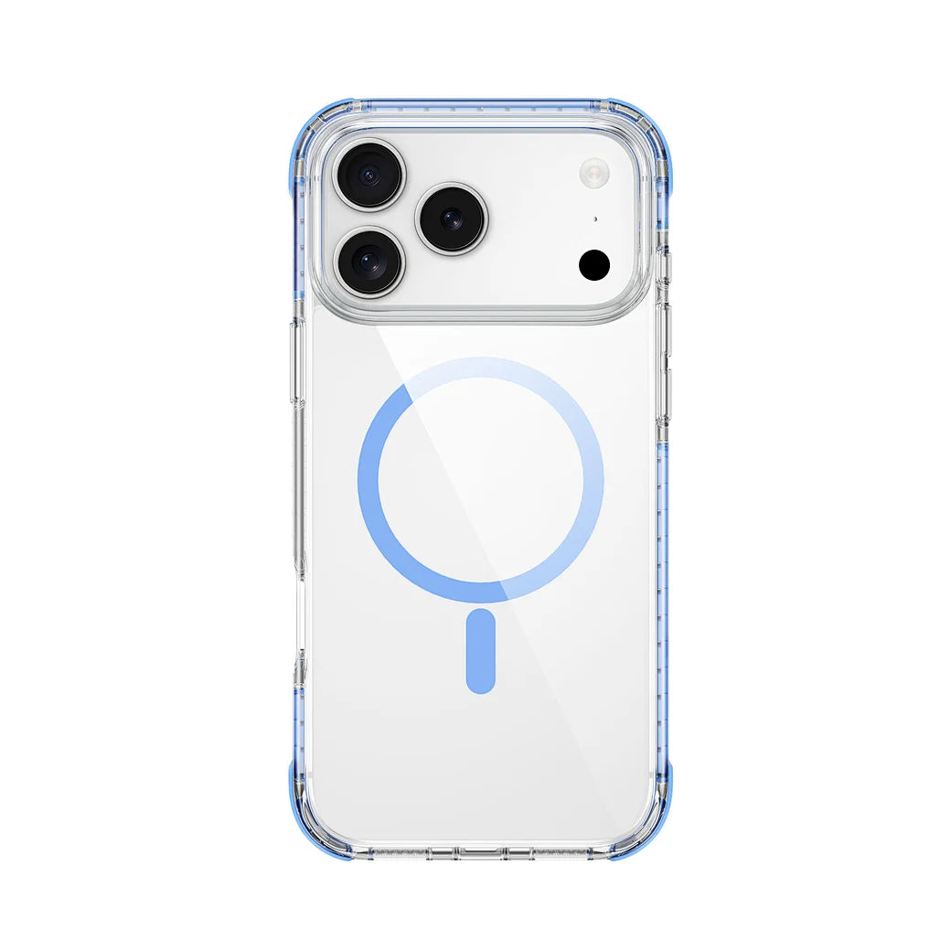 Capa Híbrida WiWU HCC-203 Ultra Transparente para iPhone 17 Pro Max (6.9") | Proteção 3-em-1 com Tecnologia MagSafe
