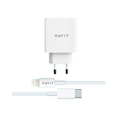 Havit ST914 CARREGADOR LIGHTNING PD 20W e QC3.0