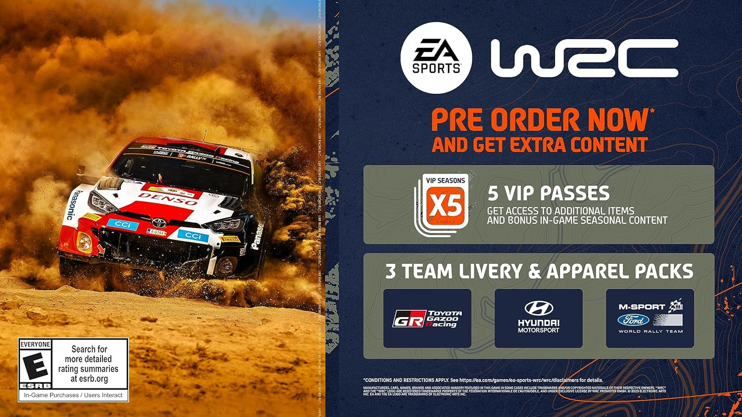 Jogo EA SPORTS WRC – PlayStation 5
