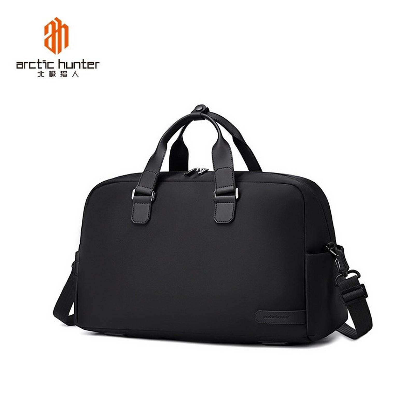 Arctic Hunter LXB00842 – Bolsa de Viagem / Duffle Bag (Preto & Khaki)
