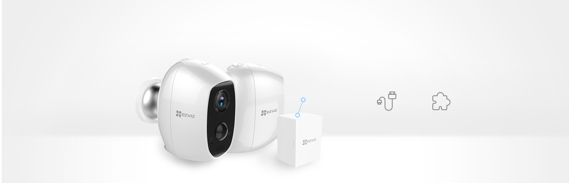 EZVIZ C3A – Câmera de Segurança Wi-Fi 100% Sem Fios