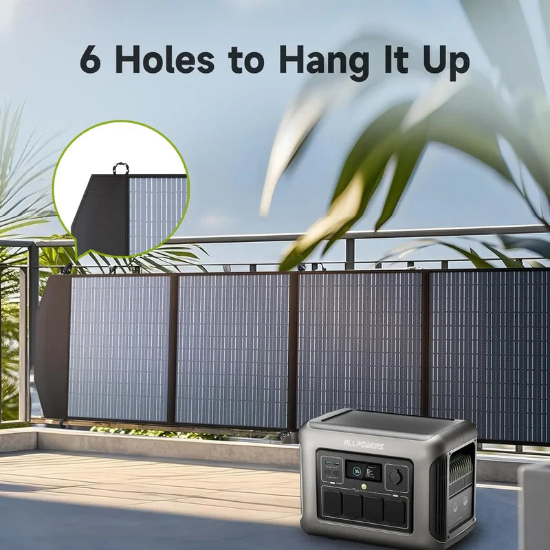 PAINEL SOLAR PORTÁTIL ALLPOWERS SP033 200W