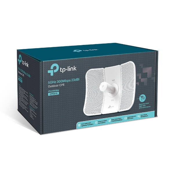 TP-Link CPE610 – Outdoor CPE 5 GHz 300 Mbps 23 dBi