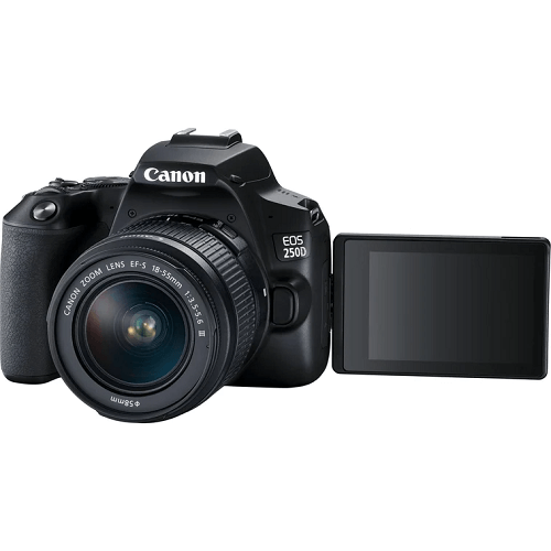 Canon EOS 250D Kit com Lente 18-55mm