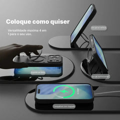 Capa Magnética WiWU FGG-202 para iPhone 17 – Macia com Suporte e Proteção Anti-Choque