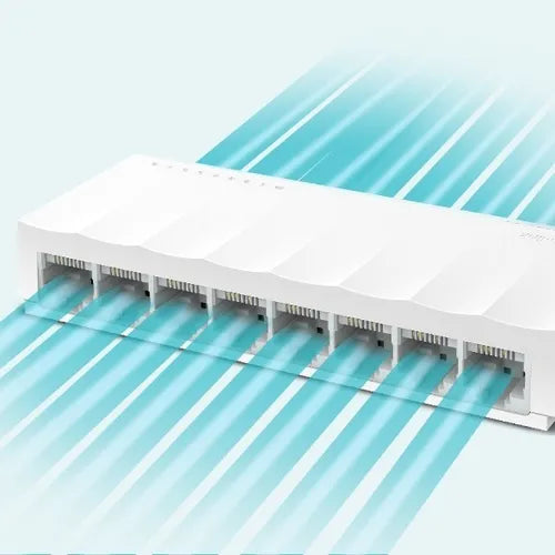 Switch de Mesa 8 Portas Fast 10/100Mbps TP-Link LS1008