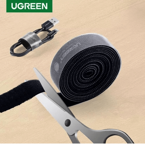UGREEN 40354 Organizador de Cabos 2M Laços de Fixação
