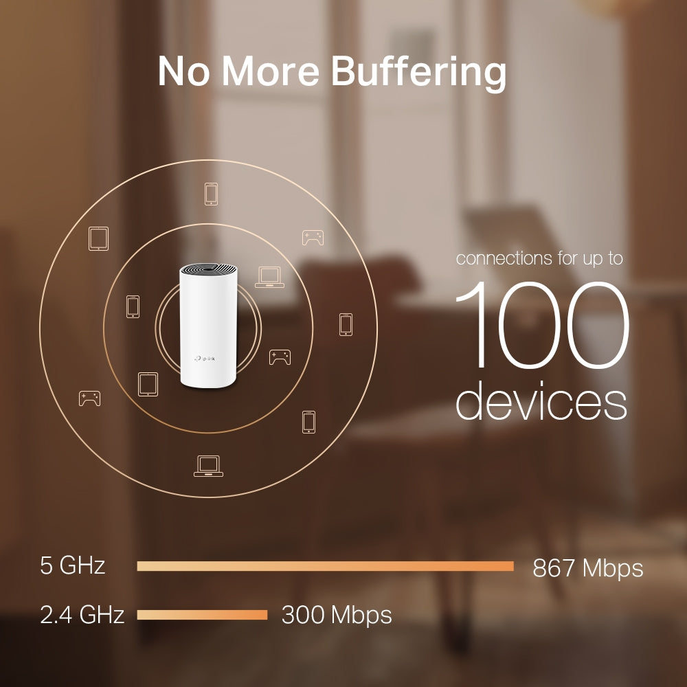 TP-Link Deco M4 – Sistema Wi-Fi Mesh AC1200