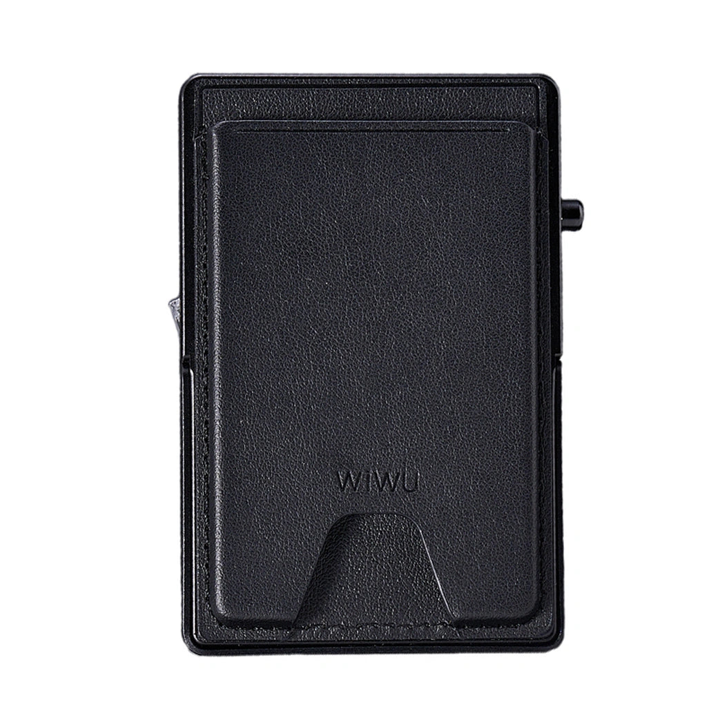 Carteira Magnética WiWU Regal Metal MagSafe (MW-006) | Suporte Premium para até 6 Cartões com Slot de Acesso Rápido, Bloqueio RFID e Ajuste Multi-Ângulo