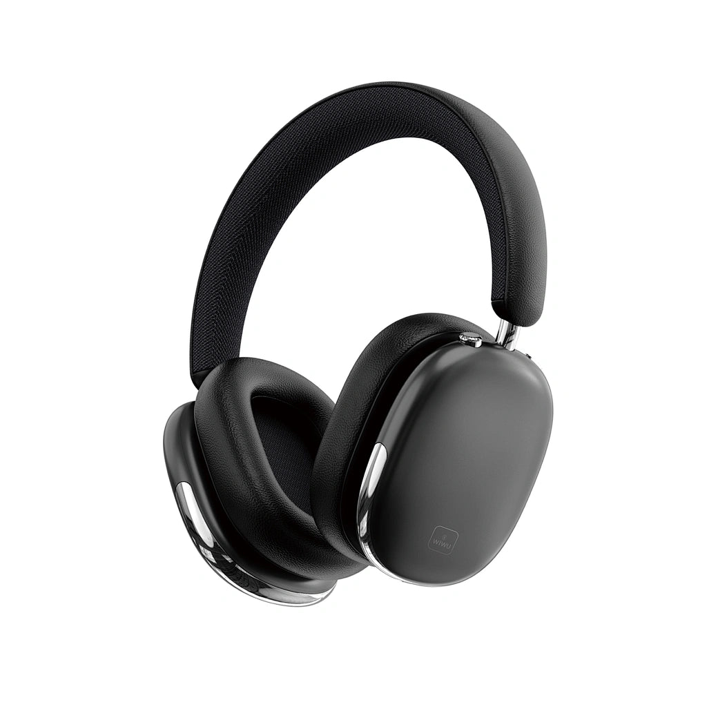 Headset WiWU Airbuds Max TD-16 | Cancelamento Ativo de Ruído (ANC) e Bluetooth 5.3 – Até 30h de Bateria e Entrada Auxiliar P2