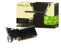 Placa de Vídeo GALAX NVIDIA GeForce GT 710 2GB DDR3 64-Bit HDMI/DVI/VGA