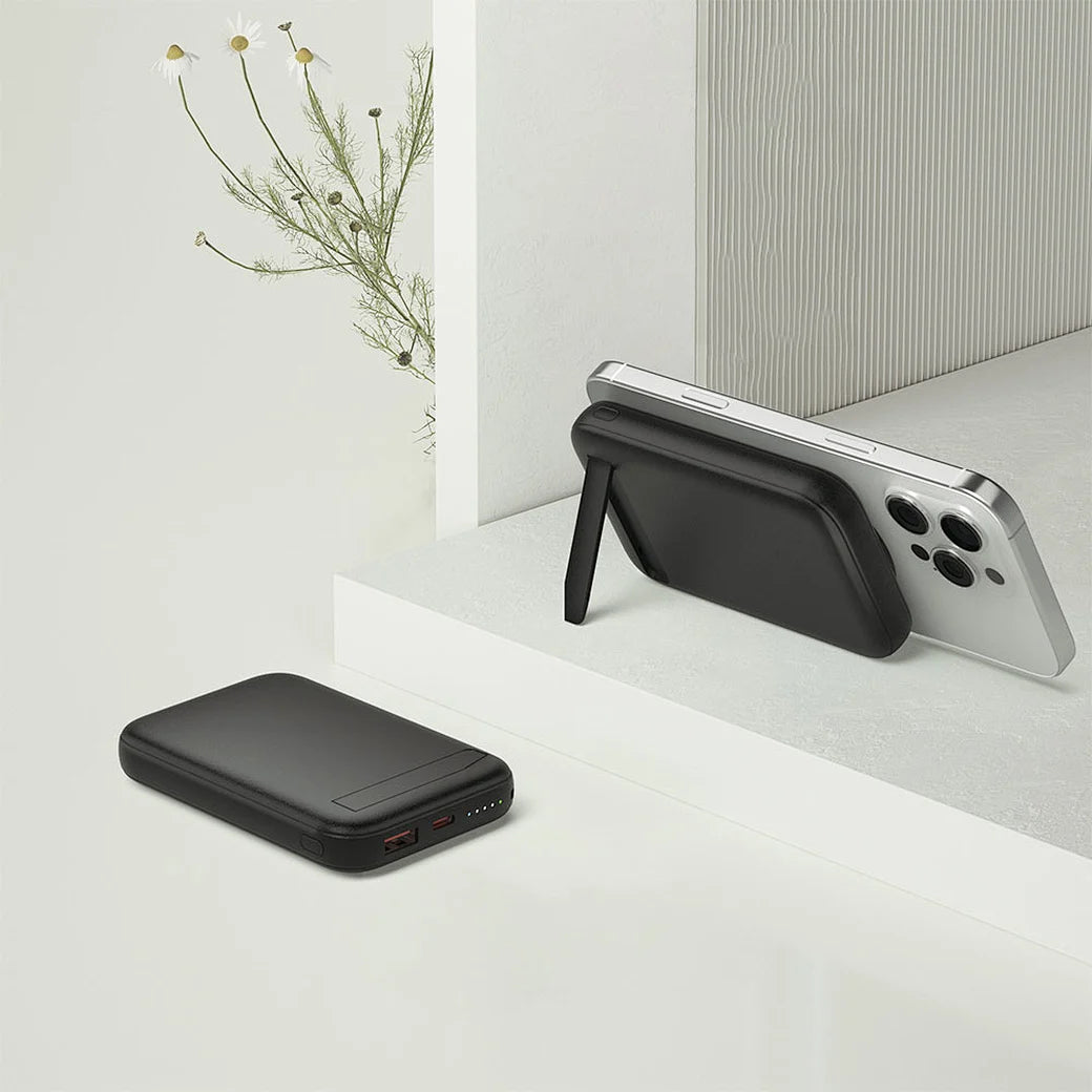 Power Bank / Carregador Portátil Sem Fio WiWU Classic Stand 10.000mAh (Wi-P064)