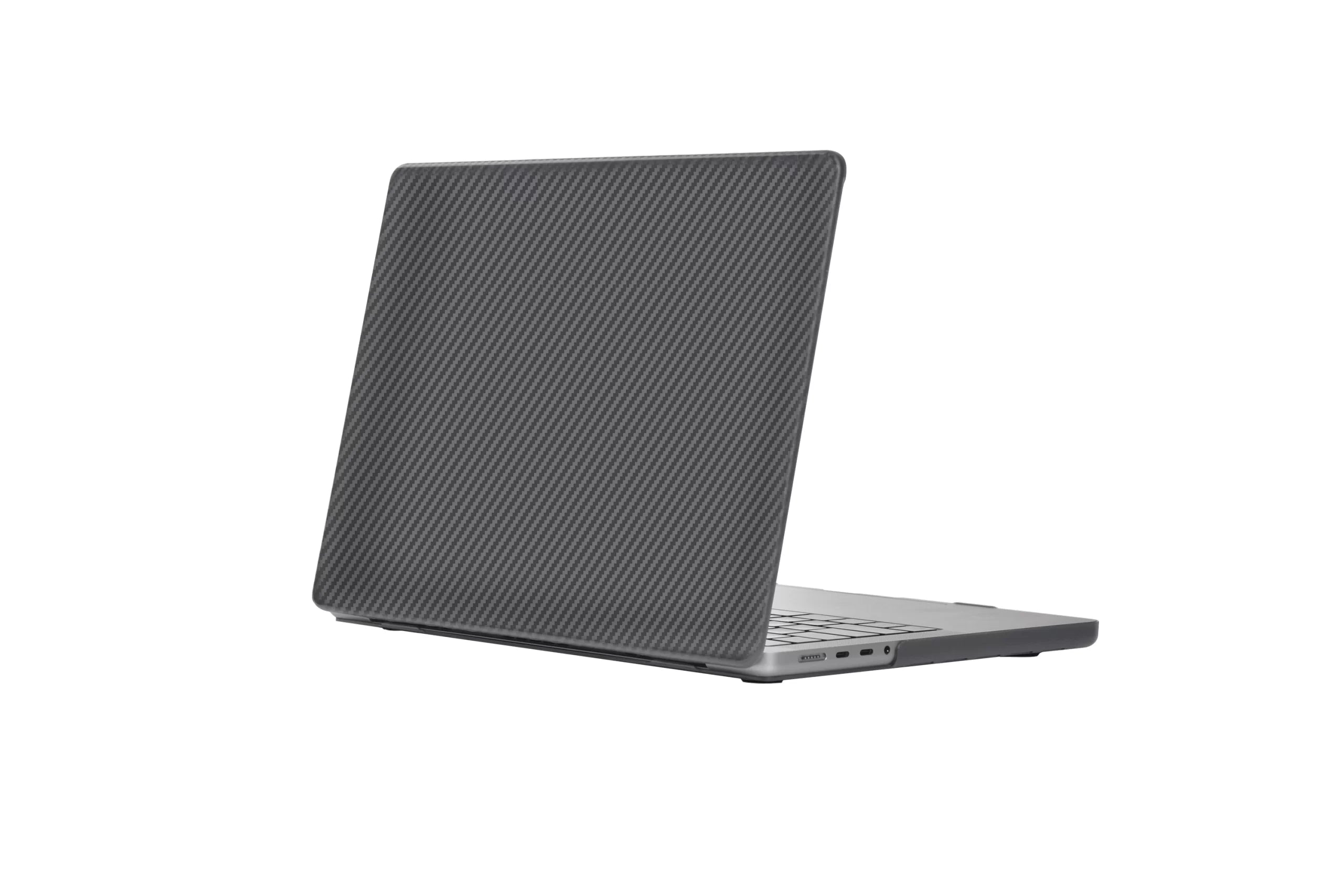 WiWU iKavlar Shockproof Hard Shell Case para MacBook – Preto (13.3" Air, 13.3" Pro, 14.2", 16.2")