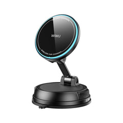 Suporte Automotivo WiWU Warriors CH-326 | Abertura Automática Inteligente e Carregamento Wireless 15W – Estabilidade Total e Praticidade com um Toque