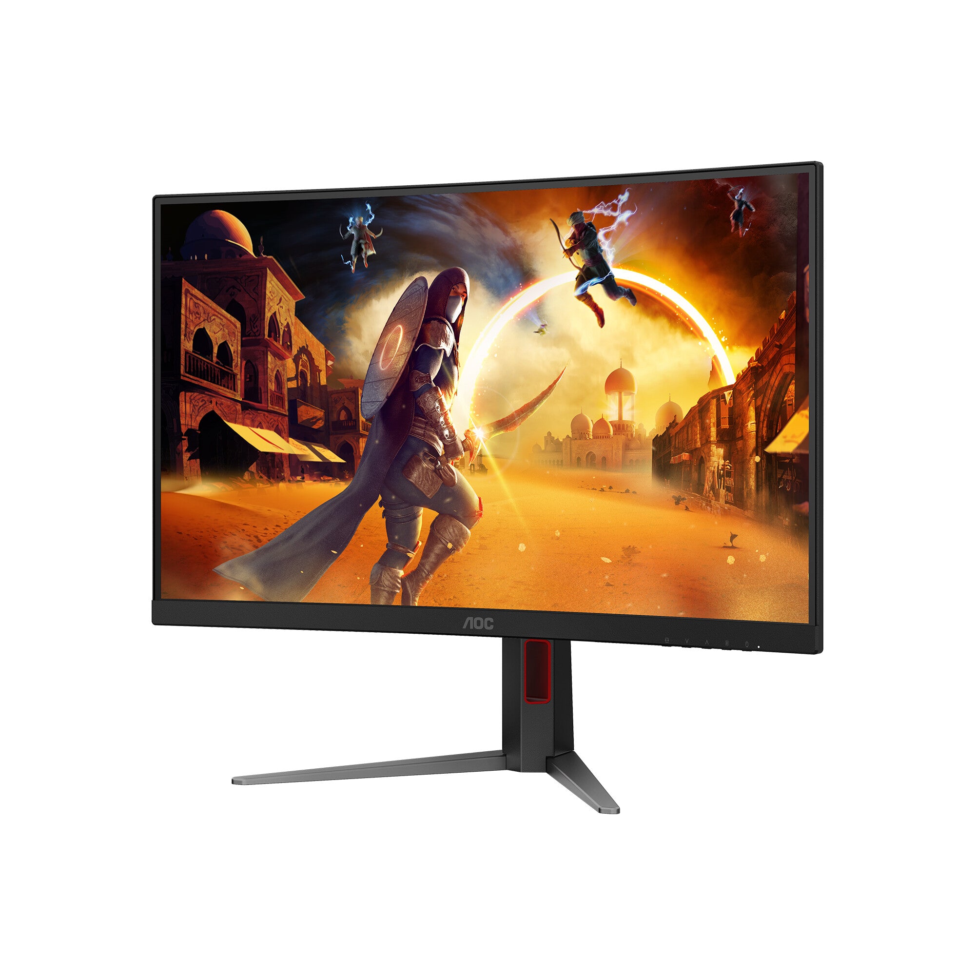 Monitor Gaming AOC C27G4Z 27" Curved Frameless Ultra-Fast FHD 1080p, 0.3ms HDMI 240Hz/DP 280Hz