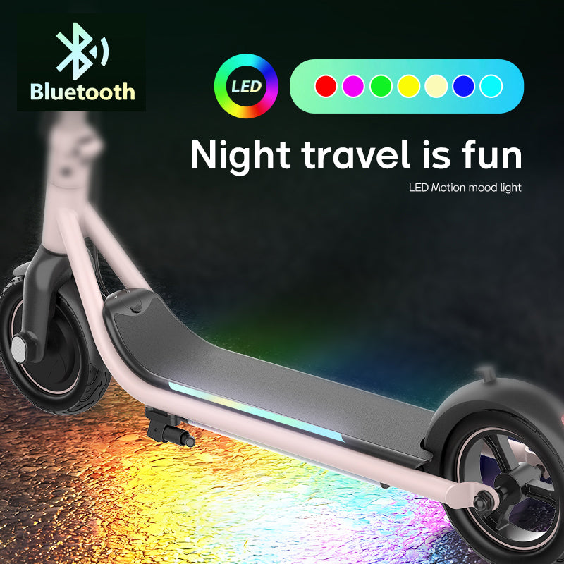 Trotinete Elétrica Dobrável KIXIN C1 Motor 200W Autonomia até 25km Velocidade Máxima 22km/h Rodas 8" IP54