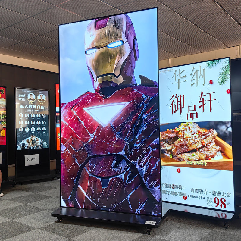 Display Publicitário Profissional 85" 4K UHD D-LED HDR (Wi-Fi / Ethernet / USB / HDMI)