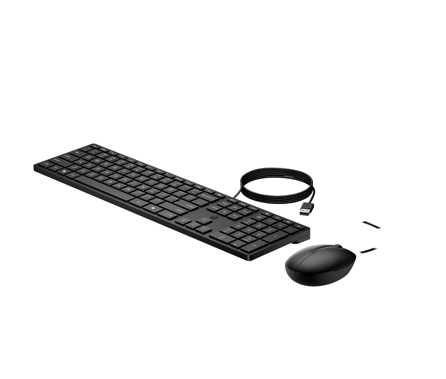 HP Wired Desktop 320MK – Teclado e Mouse com fio USB