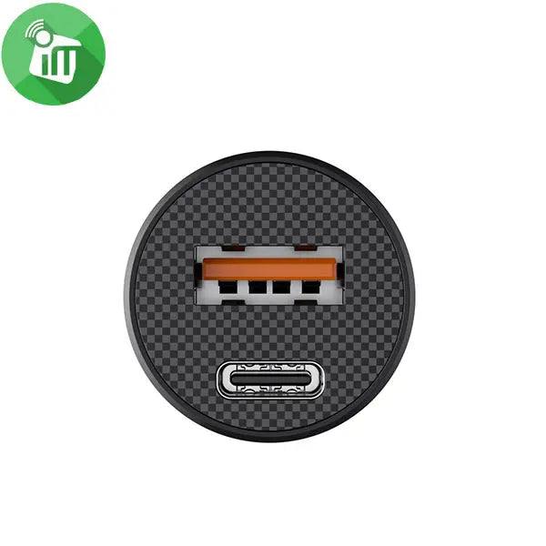 CARREGADOR DE CARRO HAVIT USB-A + USB-C 20W/3A CC2022