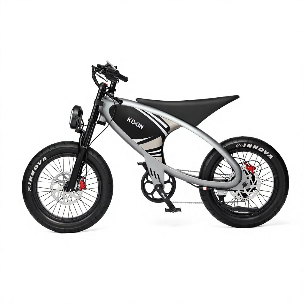 Trotinete Elétrica KIXIN Q6 Motor High-Power 1000W Bateria 48V 15.6Ah Velocidade 30km/h Conectividade Bluetooth e App Dobrável