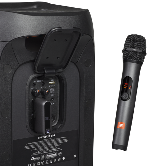 JBL Sistema Sem Fio com Dois Microfones e Receptor de Dois Canais – Wireless Dual Channe
