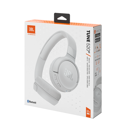 JBL Tune 520BT wireless on-ear headphones