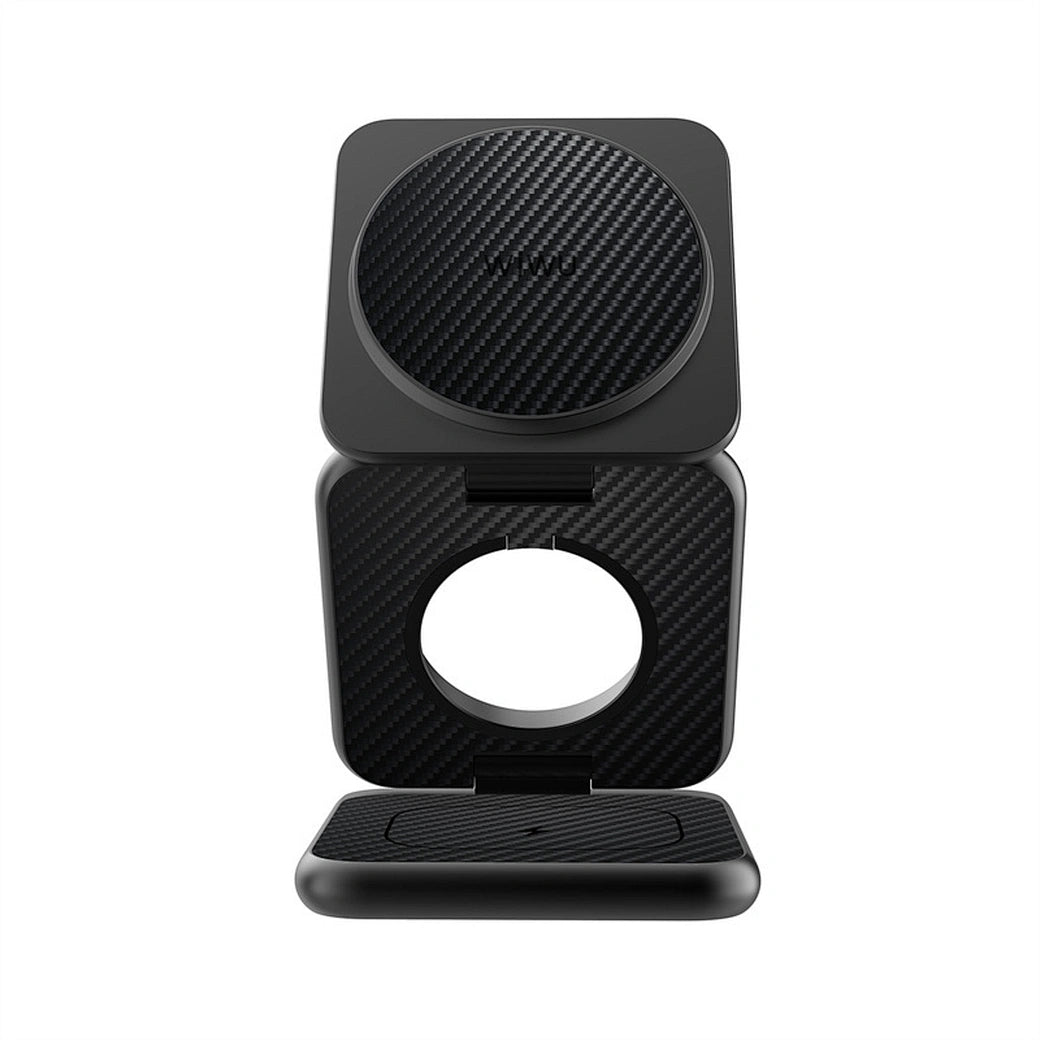 Carregador Sem Fio 3-em-1 WiWU Kevlar (Wi-W035)