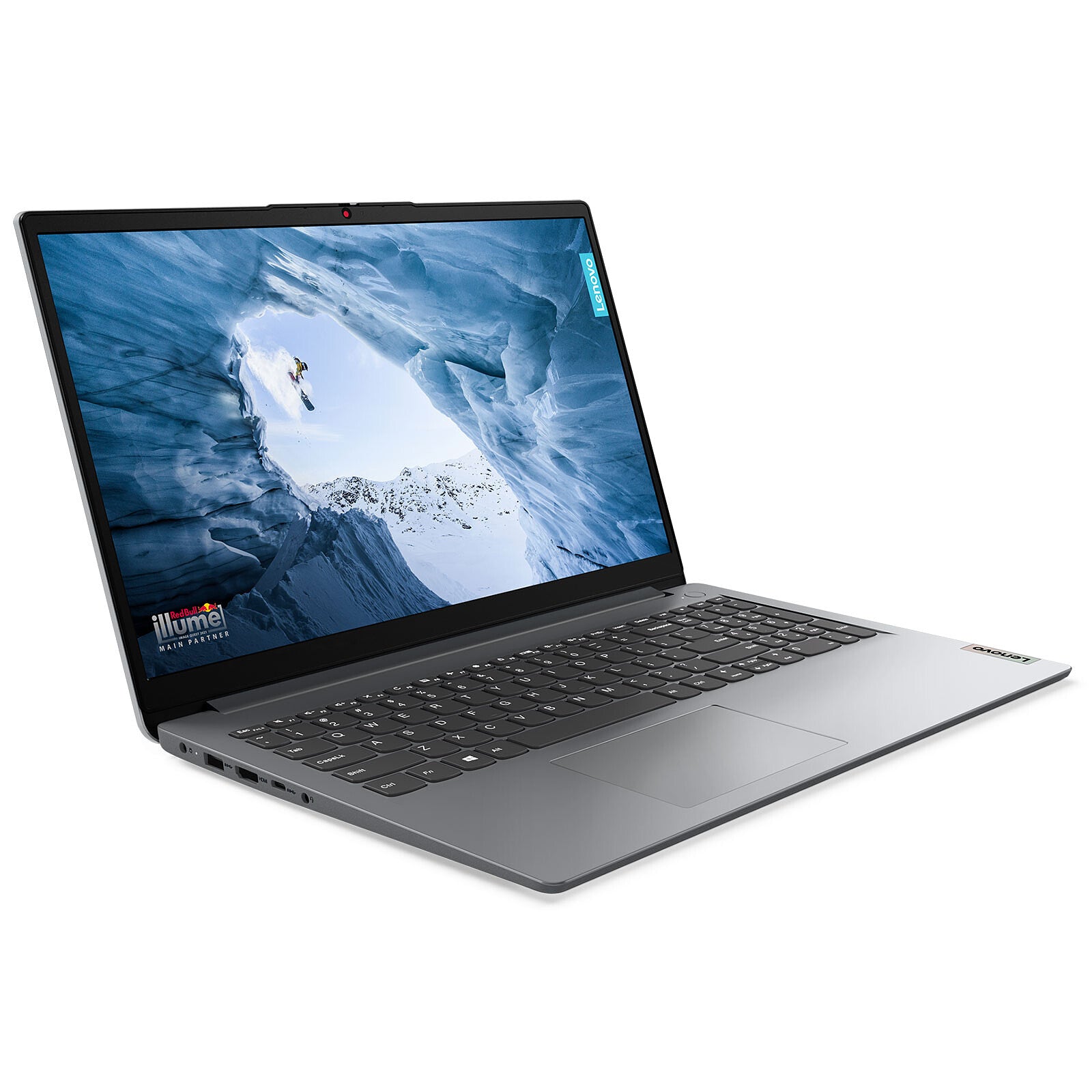 Laptop IdeaPad 1 15IAU7 com tela HD de 15,6 polegadas,processador Core i3-1215U, 4 GB de RAM, SSD de 256 GB.