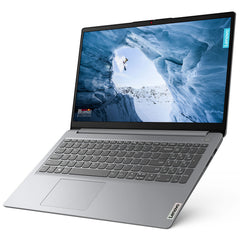 Laptop IdeaPad 1 15IAU7 com tela HD de 15,6 polegadas,processador Core i3-1215U, 4 GB de RAM, SSD de 256 GB.