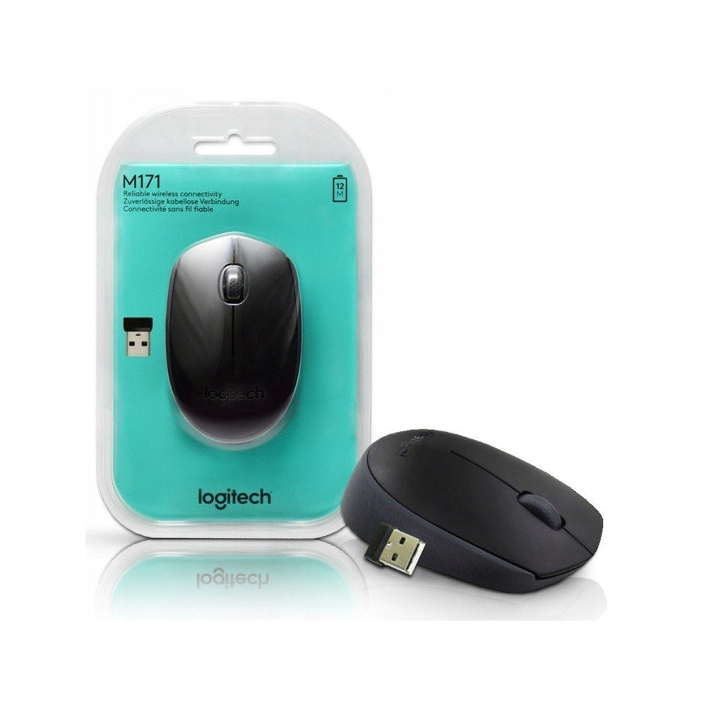 Logitech M171 Wireless Mouse – Black