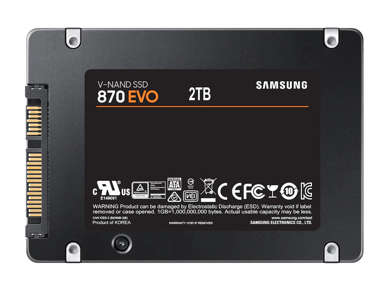 Samsung Electronics 870 EVO 2TB 2.5 Inch SATA III Internal SSD