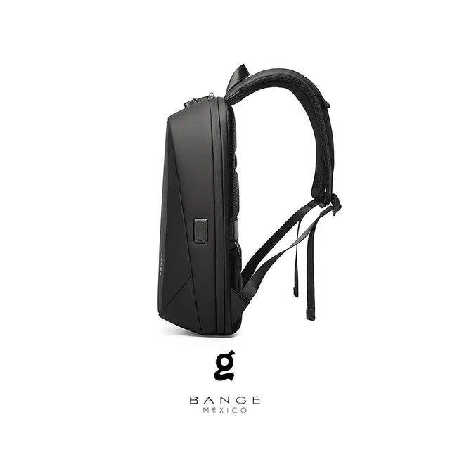 Mochila Bange BG-7251 Executiva Antifurto com Porta USB, Compartimento para Notebook 15,6" – Preta