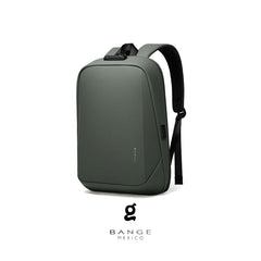 Mochila Bange BG-7251 Executiva Antifurto com Porta USB, Compartimento para Notebook 15,6" – Preta