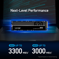 Lexar NM620 512 GB M.2 2280 PCIe Internal SSD
