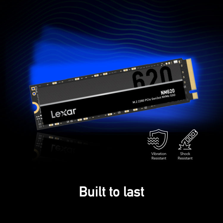 Lexar NM620 512 GB M.2 2280 PCIe Internal SSD
