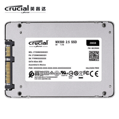 Crucial MX500 250GB SSD 3D NAND SATA 2.5"