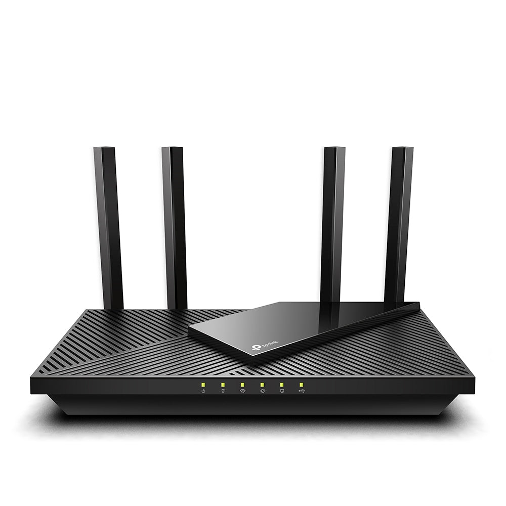 Router Wi-Fi 6 Dual-Band AX3000 Gigabit TP-Link Archer AX55 (UK) com Canal de 160MHz, Processador Qualcomm e Segurança HomeShield