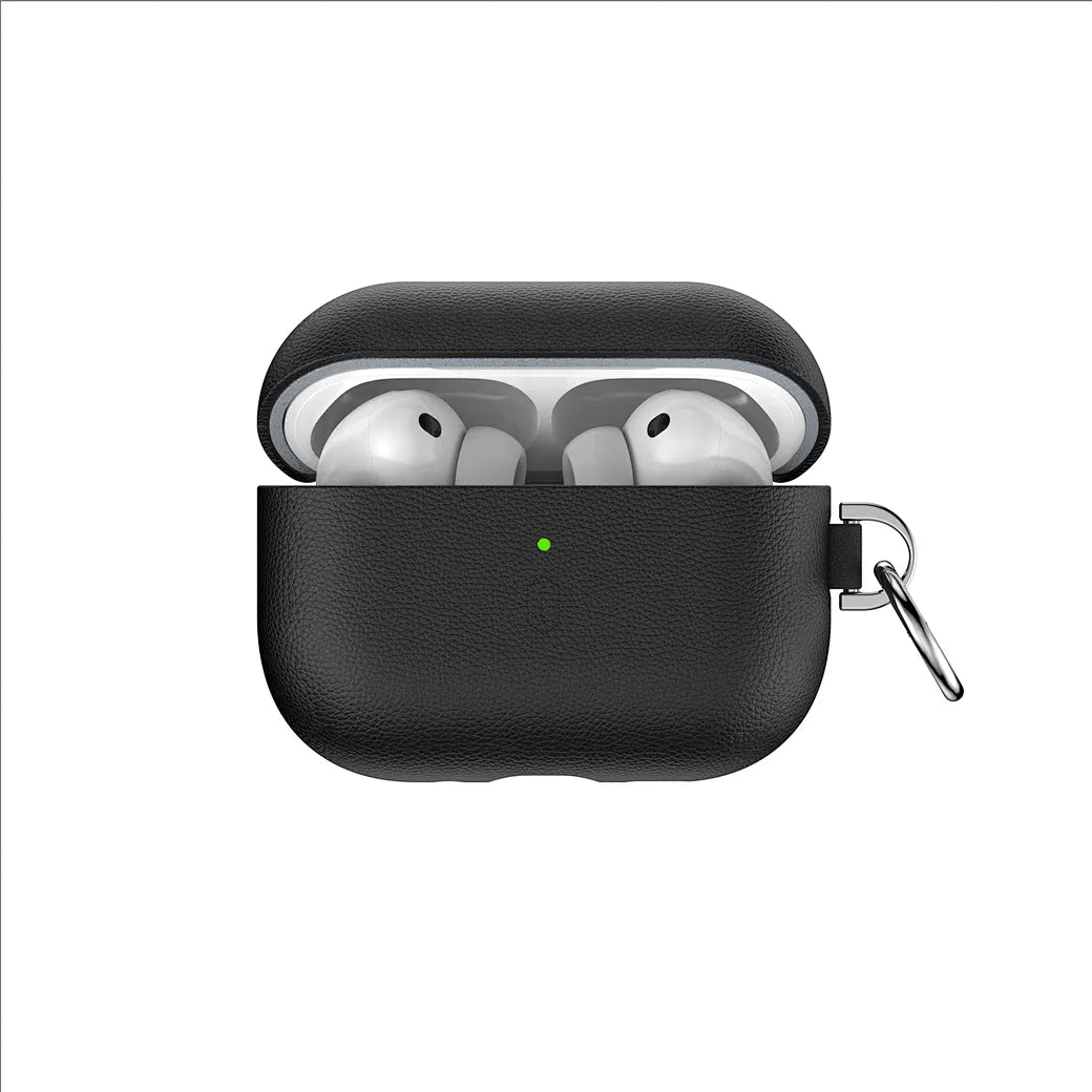 Capa Protetora WiWU Premium Leather (HC-201) | Couro Bovino Genuíno de Alta Qualidade, Proteção 360° com Forro em Microfibra e Compatível com Carregamento Sem Fio
