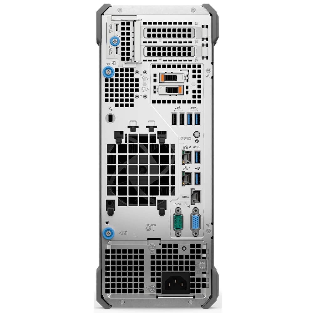 SERVIDOR DELL POWEREDGE T160 TOWER Configuração: Intel Xeon 6315P | 16GB DDR5 ECC | 2TB SATA | iDRAC9 Basic | Windows Server 2022 Standard
