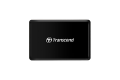 Transcend USB 3.0 Super Speed Multi-Card Reader para Cartões SD/SDHC/SDXC/MS/CF (TS-RDF8K) - Preto