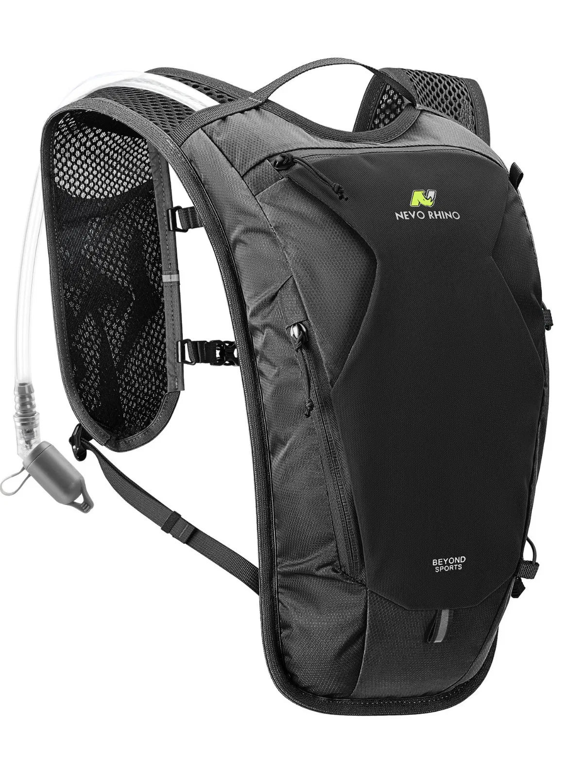 Colete de Hidratação Profissional NNEVO RHINO 9292 | Ultraleve e Respirável – Unisex Black