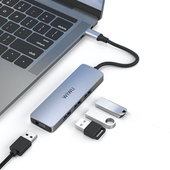 WiWU Alpha 440 Pro USB C Hub 4-in-1